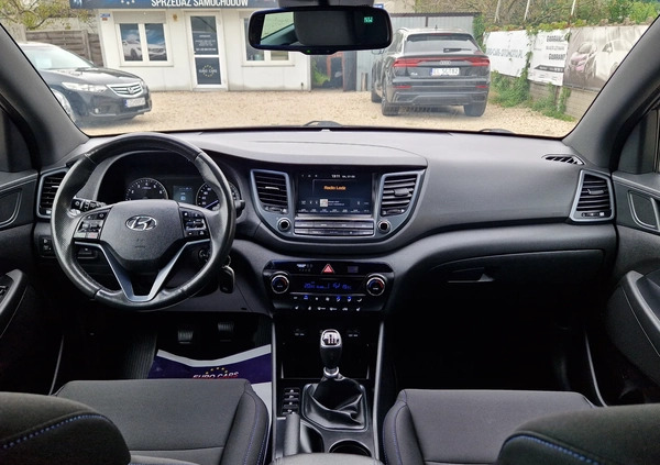 Hyundai Tucson cena 82900 przebieg: 98000, rok produkcji 2019 z Jasień małe 742